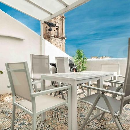Private Terrace, Barbecue & Cathedral View By Rems Διαμέρισμα Μάλαγα Εξωτερικό φωτογραφία